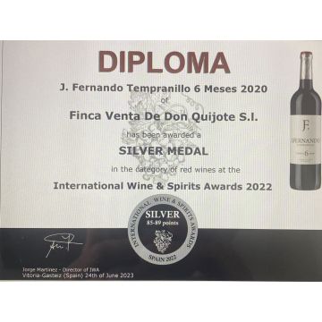 J. Fernando Tempranillo 6 meses 75cl 