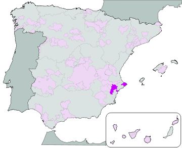 Alicante wijnstreek